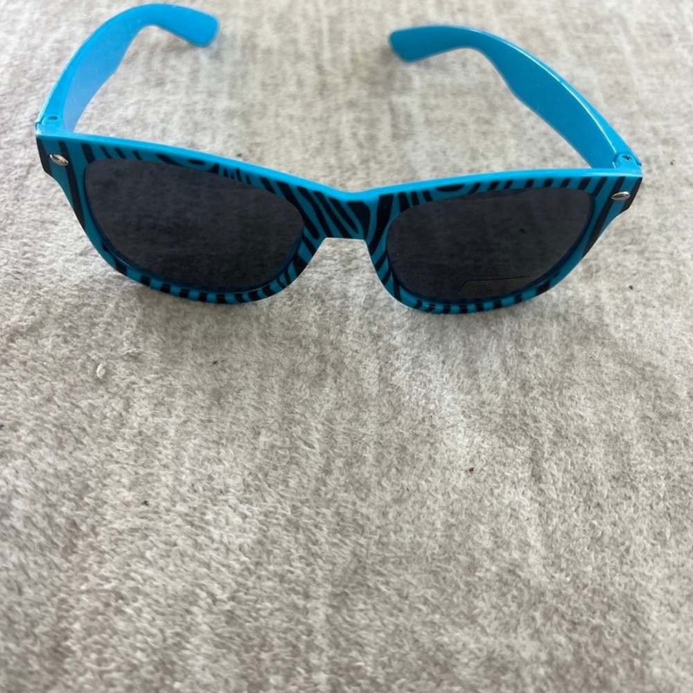 Blue Zebra Sunglasses